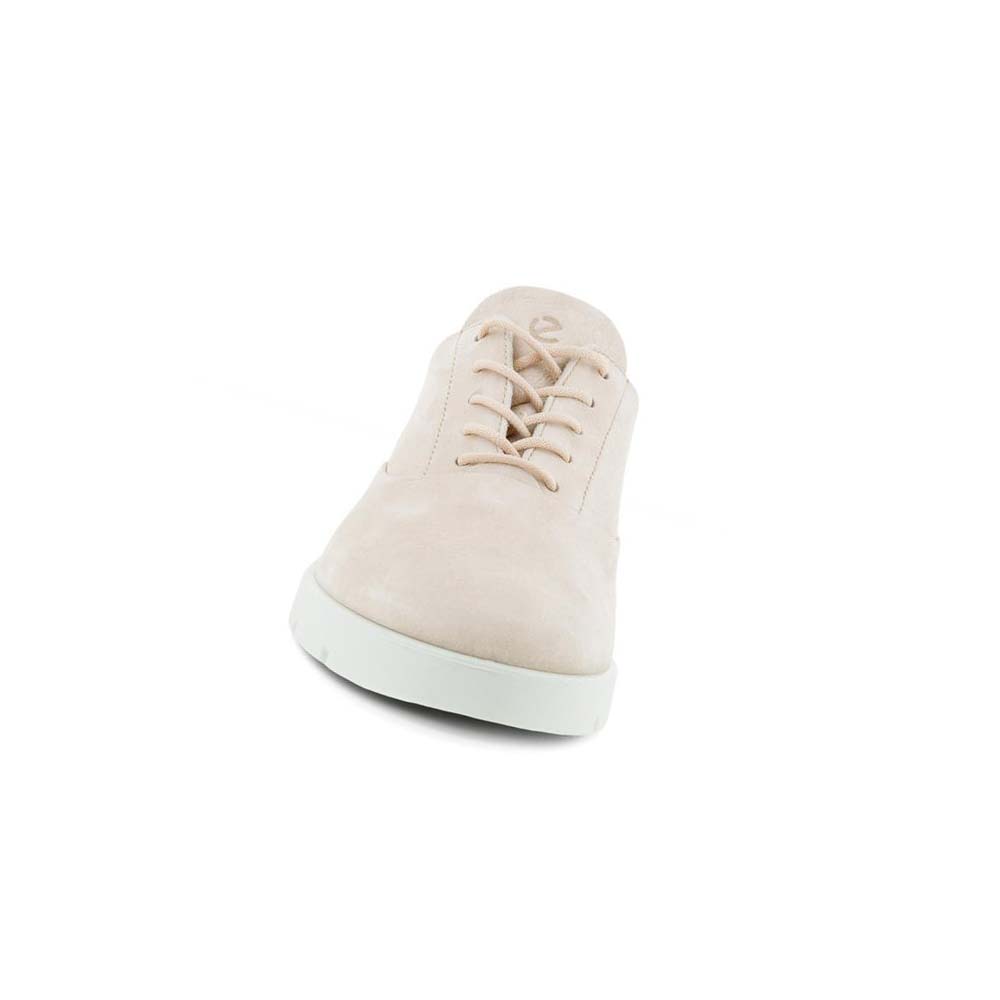 Women's Ecco Bella Laced Casual Shoes Beige | Canada 58UZG